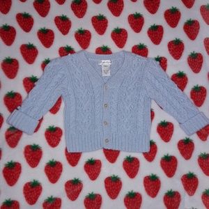 Ralph Lauren Aran-Knit Baby Sweater
